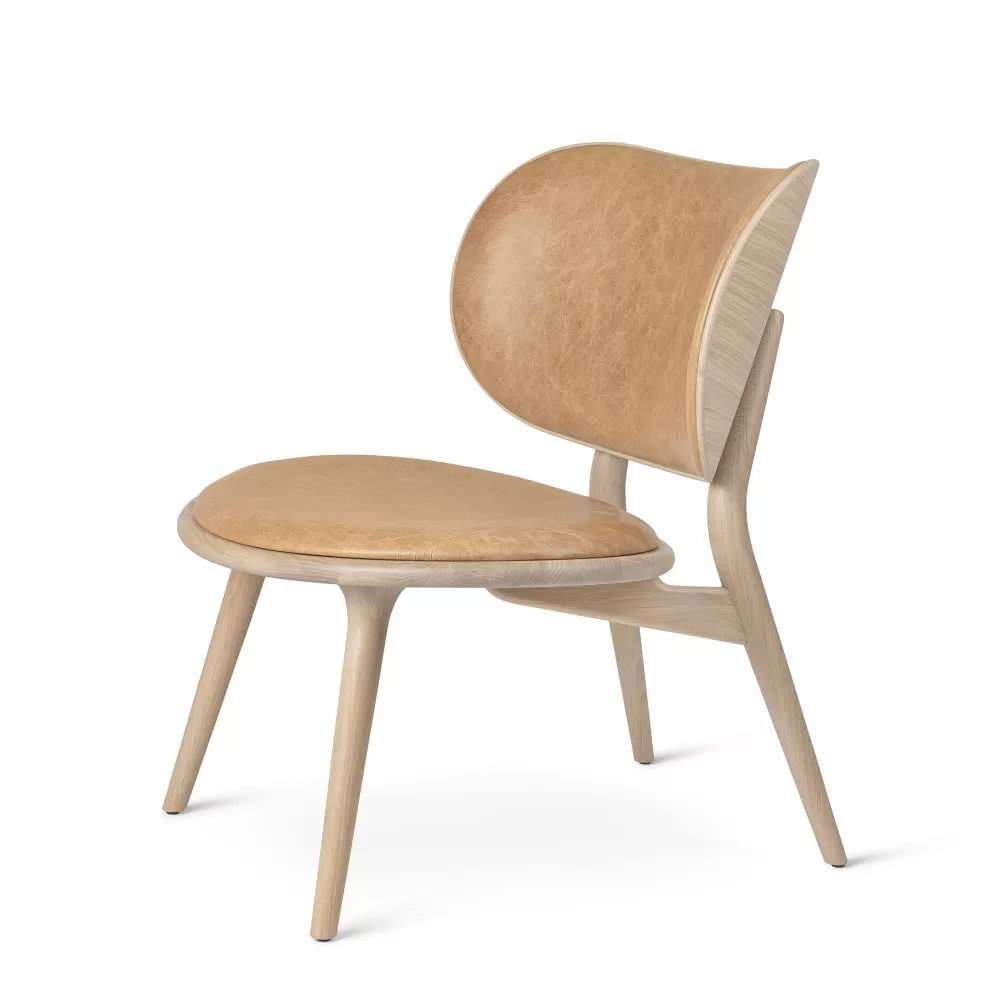 Poltrone Singole^Mater The Lounge Chair | Poltrona | Rovere - Cuoio