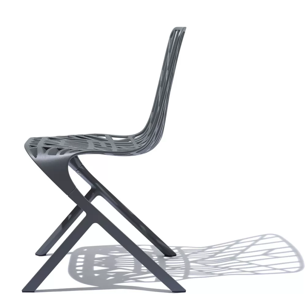 Sedie Per Esterni^Knoll Washington Skeleton Chair | Sedia Per Esterni | Antracite